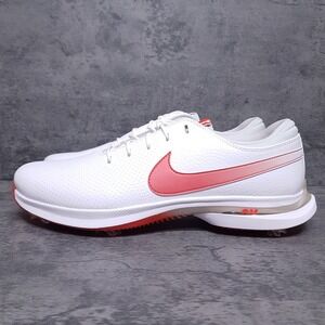 NIKE Air Zoom Victory Tour 3 Golf Shoes Mens‎ Size 14 White Orange